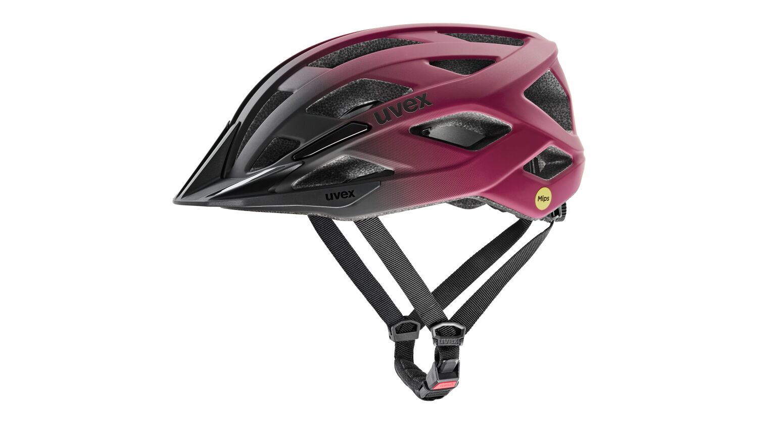 Uvex I-VO 2 Mips Helm cranberry-black matt