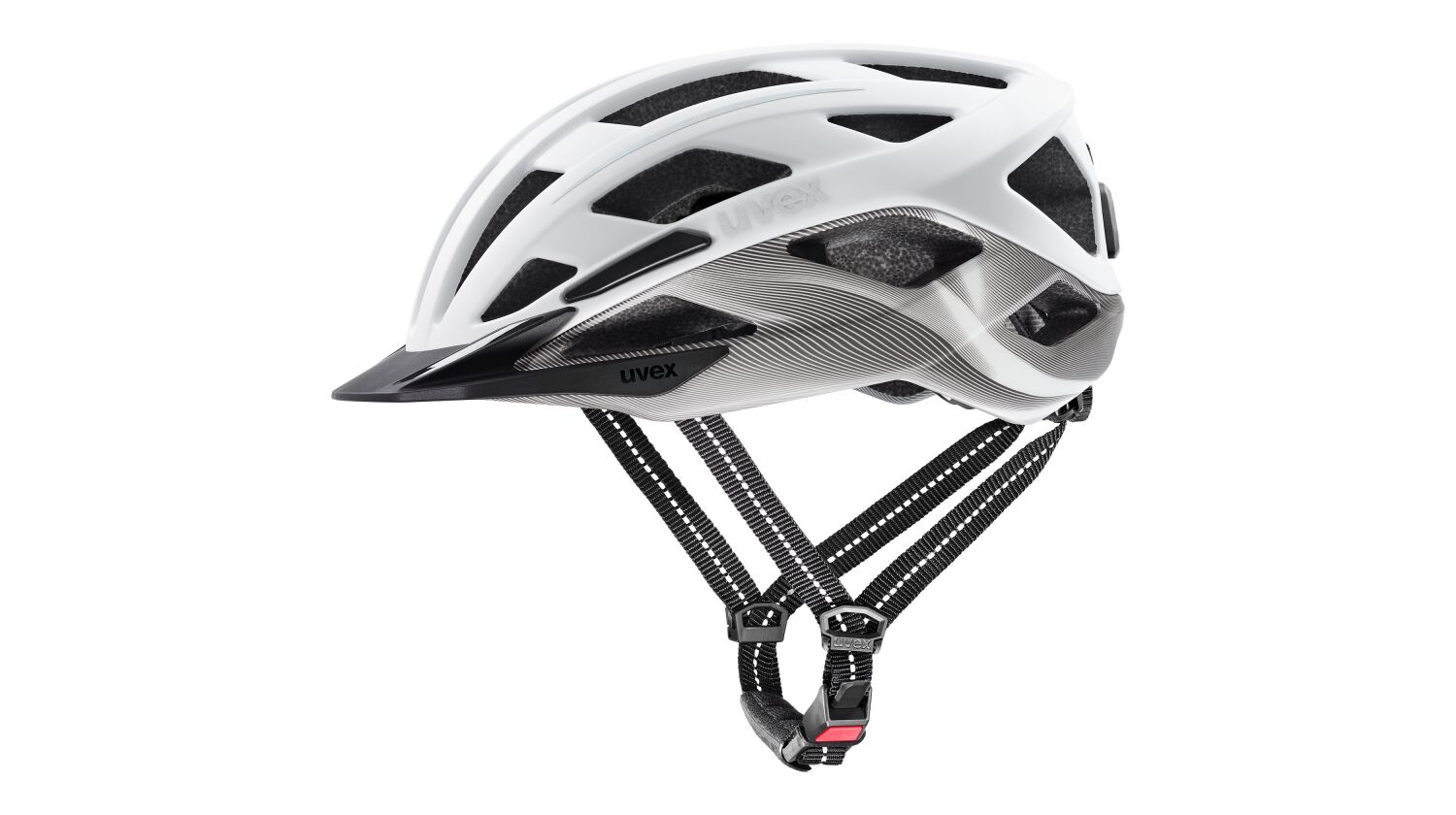 Uvex City I-VO 2 Helm white-silver matt