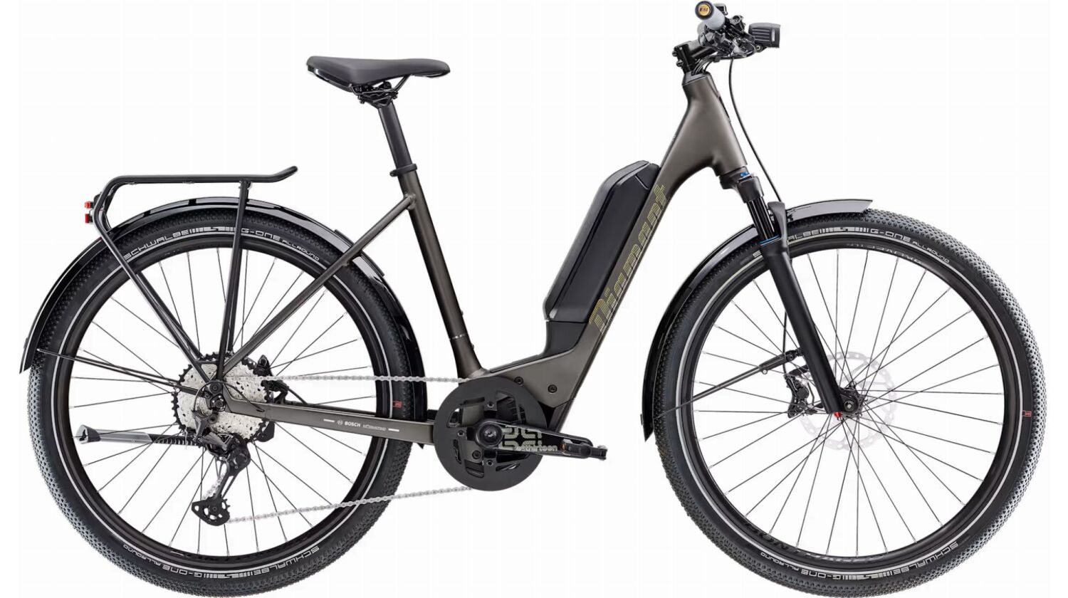 Diamant Zing Super Deluxe Gen 2 545 Wh E-Bike Wave 27,5" melanitgrau