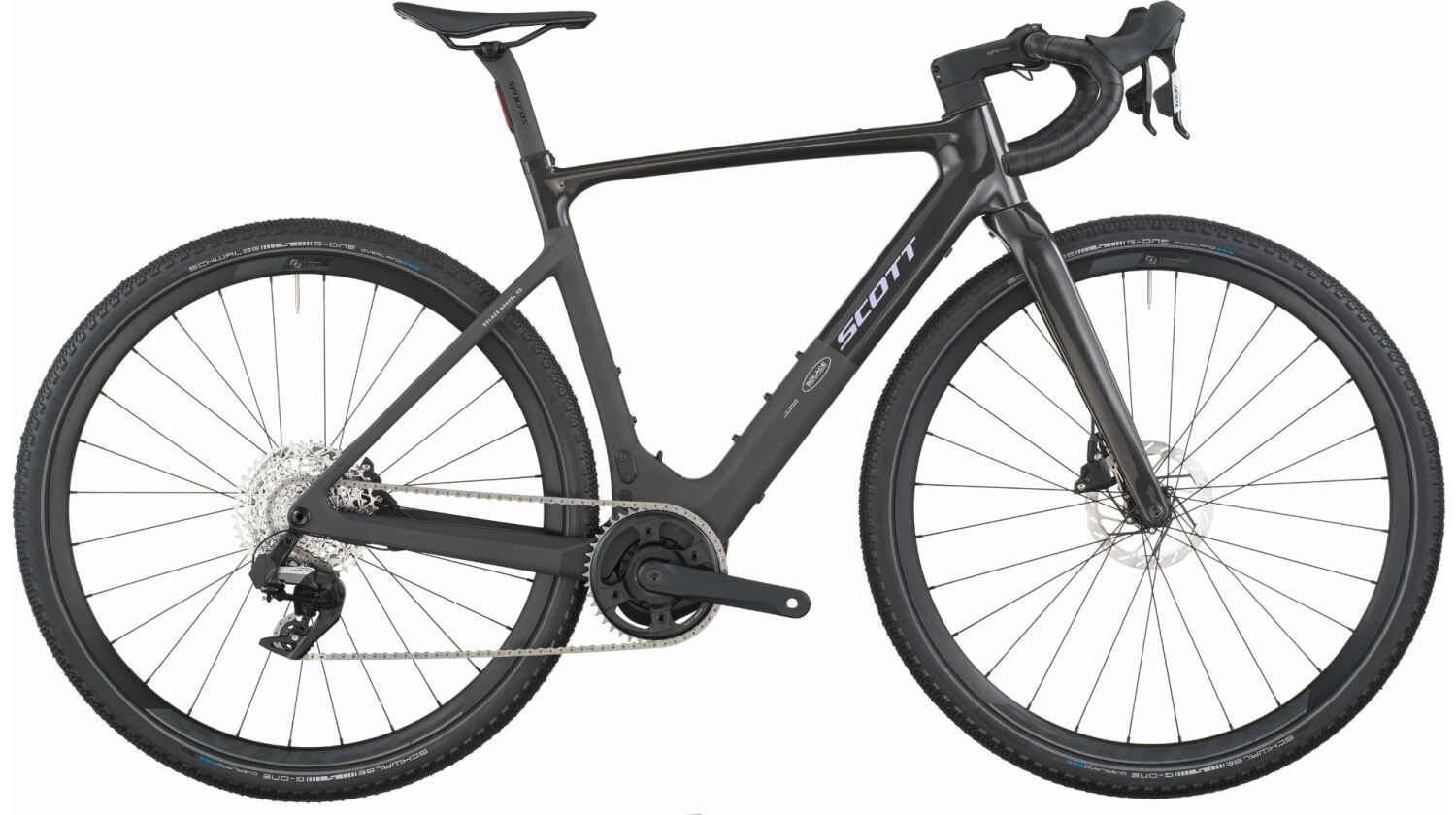 Scott Solace Gravel 30 360 Wh E-Gravel Rad Diamant 28" carbon black