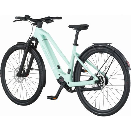 Scott Passage 10 Belt Slope 400 Wh E-Bike Trapez 28" mint green