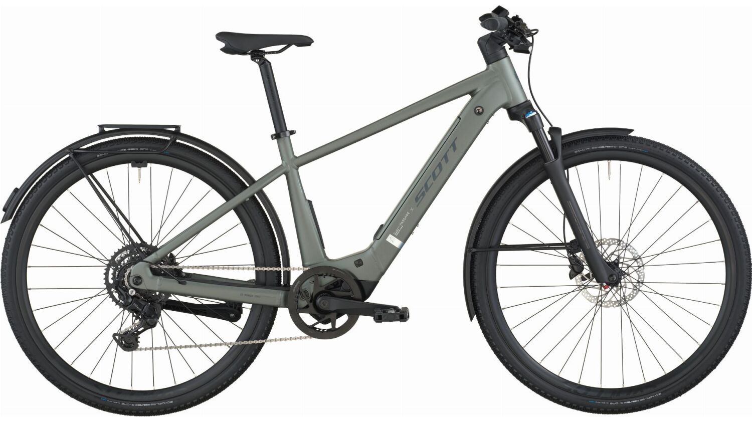 Scott Passage 20 400 Wh E-Bike Diamant 28" highland green