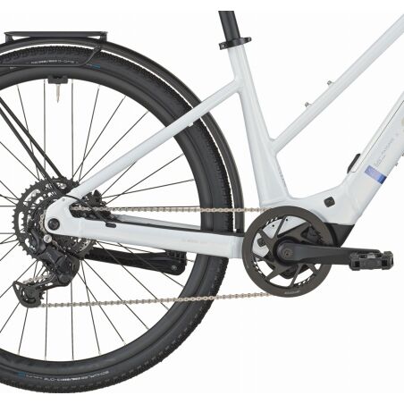 Scott Passage 20 Slope 400 Wh E-Bike Trapez 28" bianco white
