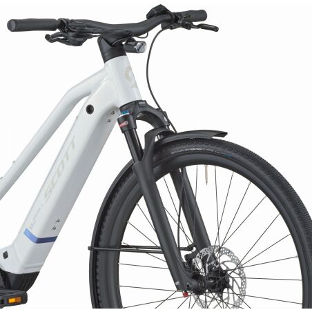 Scott Passage 20 Slope 400 Wh E-Bike Trapez 28" bianco white