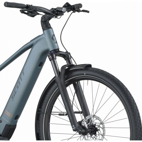 Scott Sub Sport 20 600 Wh E-Bike Diamant 28" hematite blue