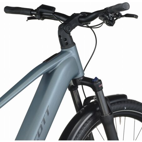 Scott Sub Sport 20 600 Wh E-Bike Diamant 28" hematite blue