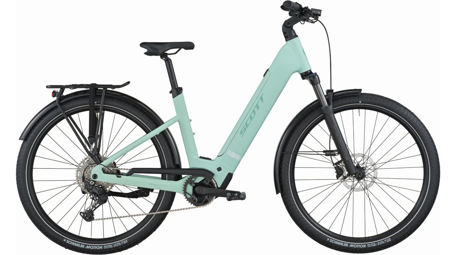 Scott Sub Sport 20 600 Wh E-Bike Wave 28" mint green
