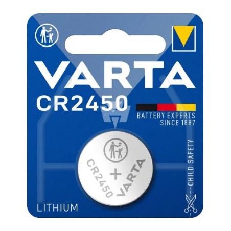 Varta CR2450 Knopfzelle Lithium 1 Stück