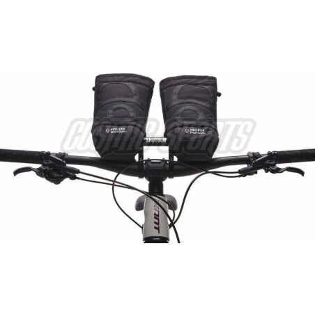 Kids Ride Shotgun Pogies Lenkerstulpen schwarz one size