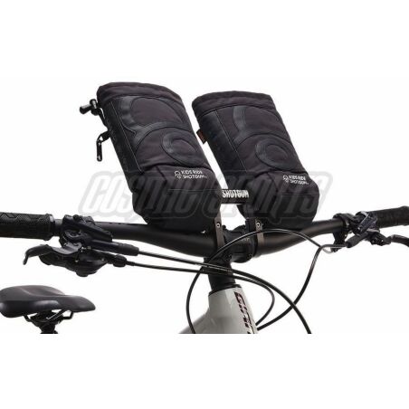 Kids Ride Shotgun Pogies Lenkerstulpen schwarz one size