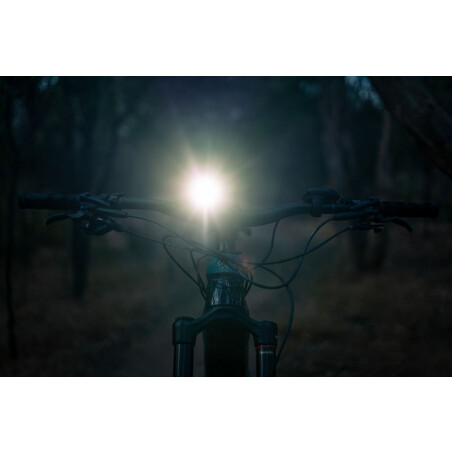 Knog Blinder 80 Lux Fahrradlampe StVZO wei&szlig;e LED inkl. Lenkerhalterung schwarz