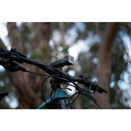 Knog Blinder 120 Lux Fahrradlampe StVZO wei&szlig;e LED inkl. Lenkerhalterung schwarz