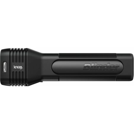 Knog Blinder 80 Lux + Plus Twinpack StVZO Beleuchtungsset inkl. Lenkerhalterung schwarz