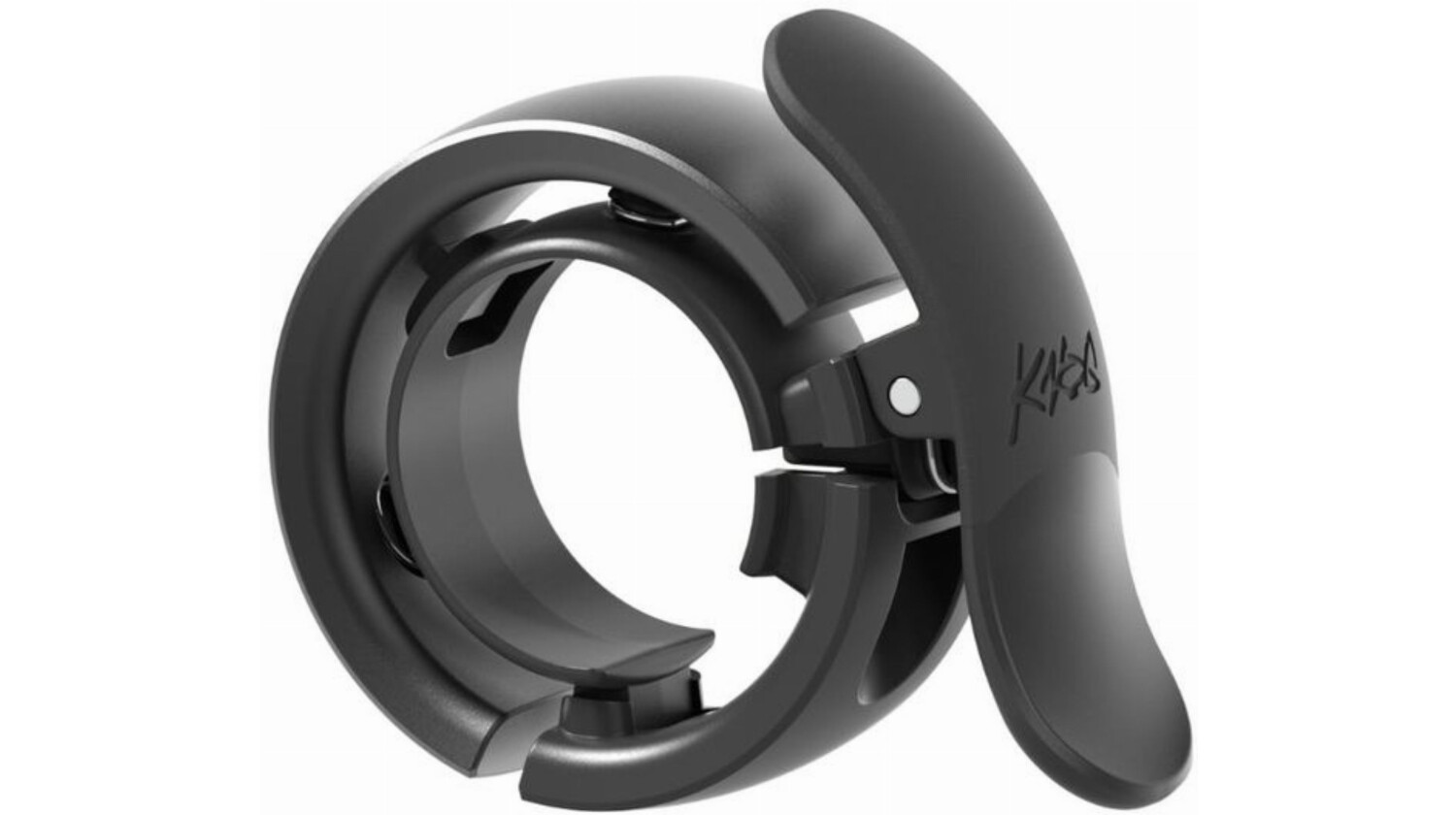 Knog Oi Prima Fahrradklingel anthracite/black