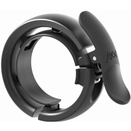Knog Oi Prima Fahrradklingel anthracite/black