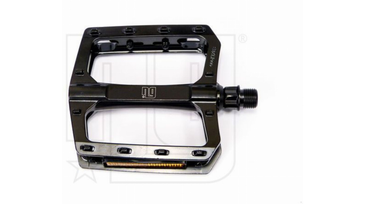 NG Sports Celantroo Plattform-Pedal mit Reflektor 1 Paar schwarz 115,8 x 103,4 mm