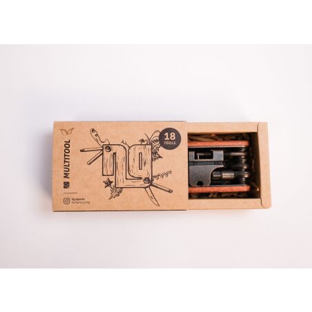 NG Sports Outdoor Multitool 19 Funktionen brown/copper 85 x 48 x 22 mm