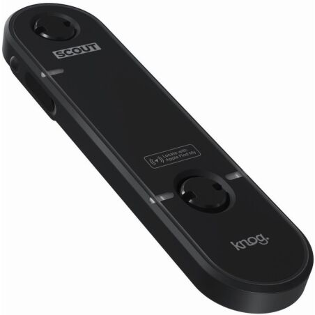 Knog Scout Bike Alarm und Finder black/neon yellow