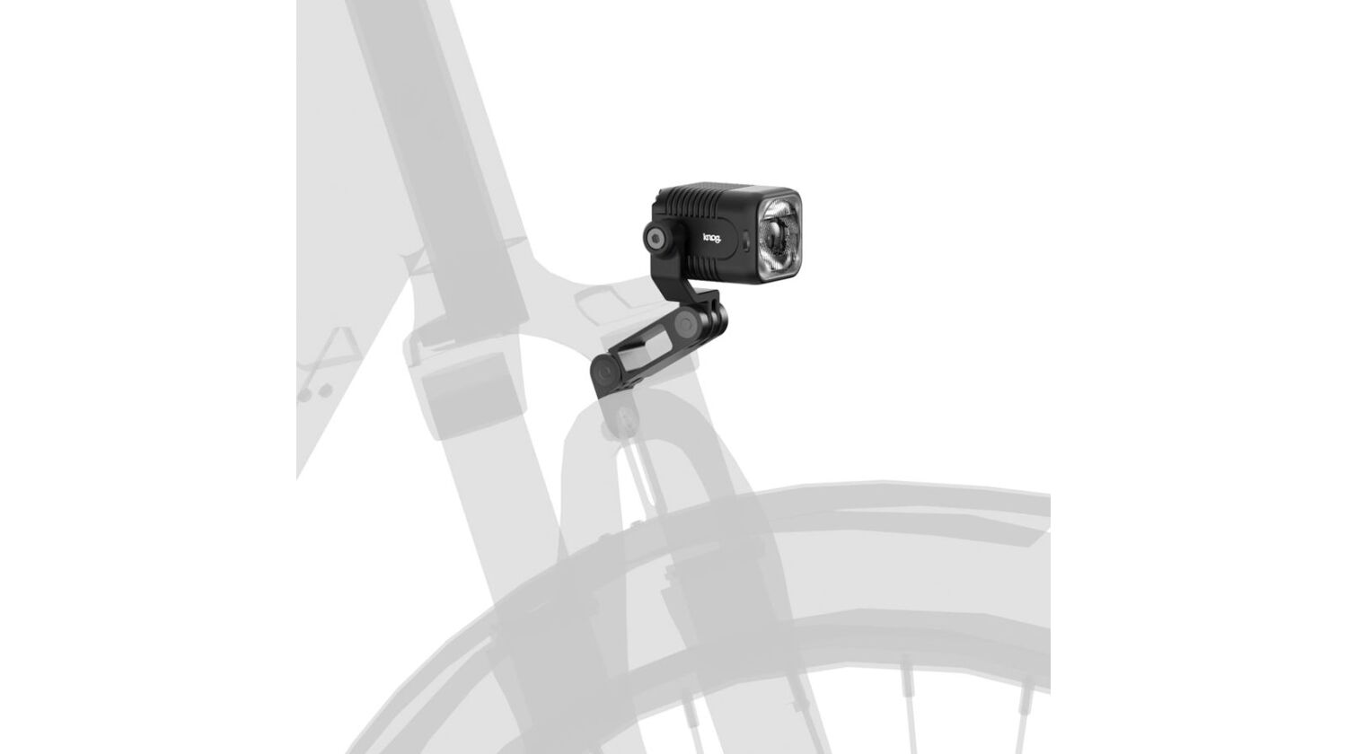 Knog Blinder E/X Gabelhalterung Gopro, Stvzo, schwarz