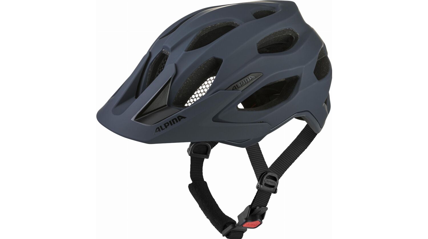 Alpina Carapax 2.0 MTB-Helm smoke blue matt
