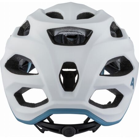 Alpina Carapax 2.0 MTB-Helm white pebble blue matt