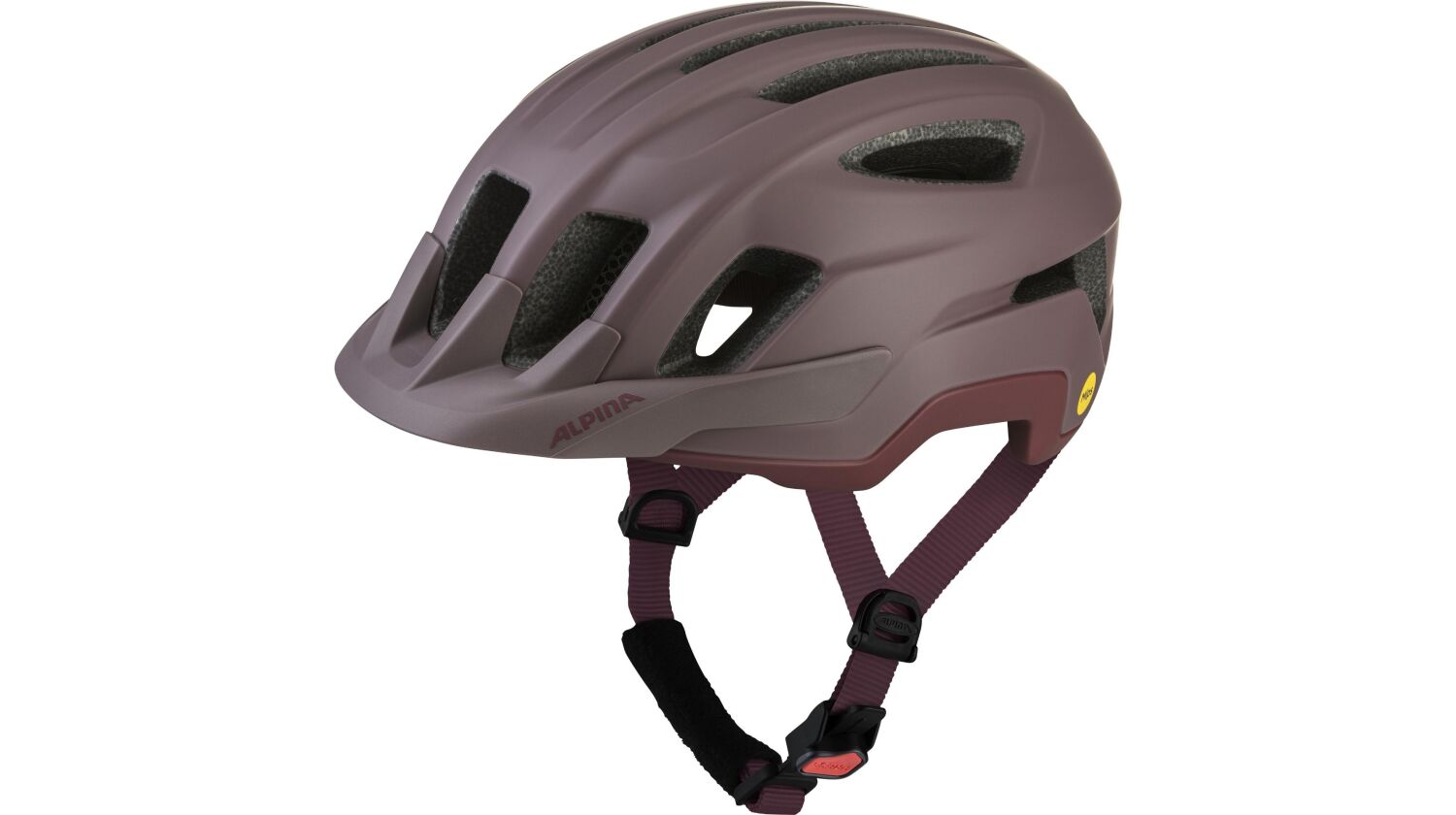 Alpina Paranus Mips Helm raisin matt