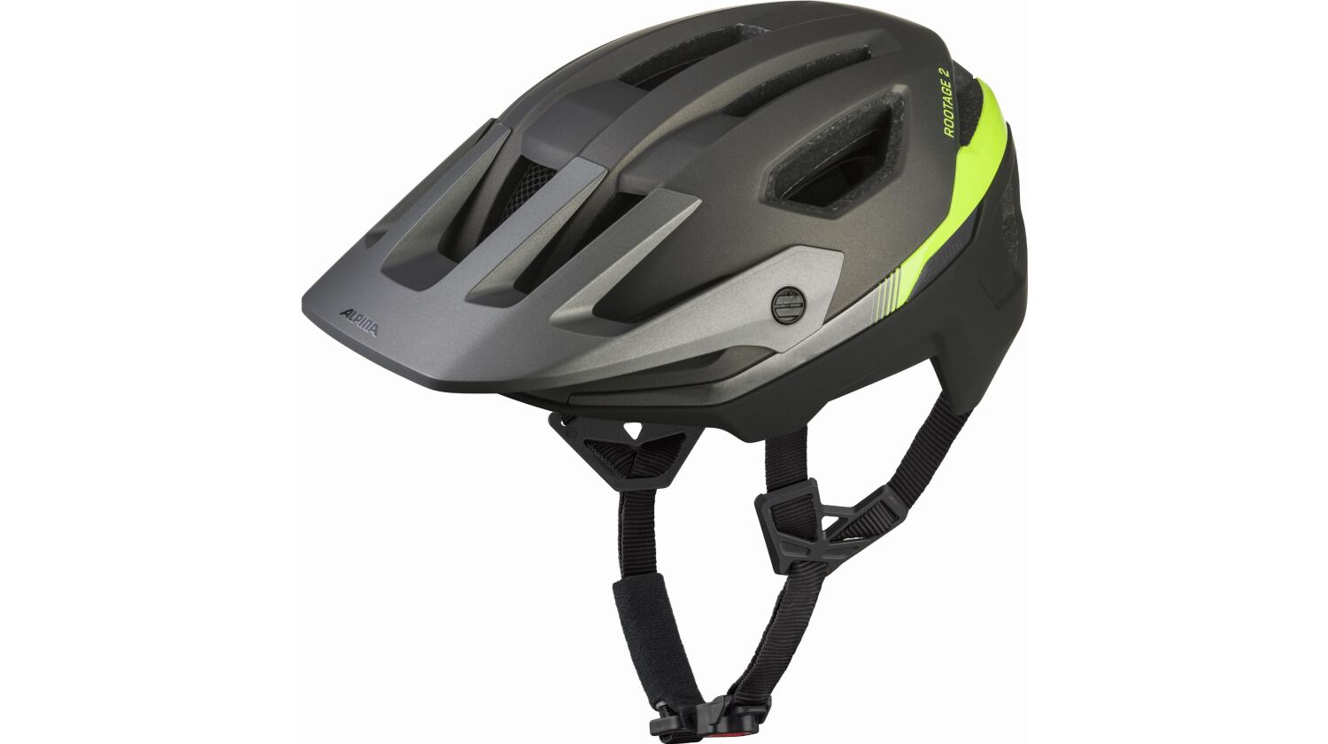 Alpina Rootage 2 Mips MTB-Helm gun black neon