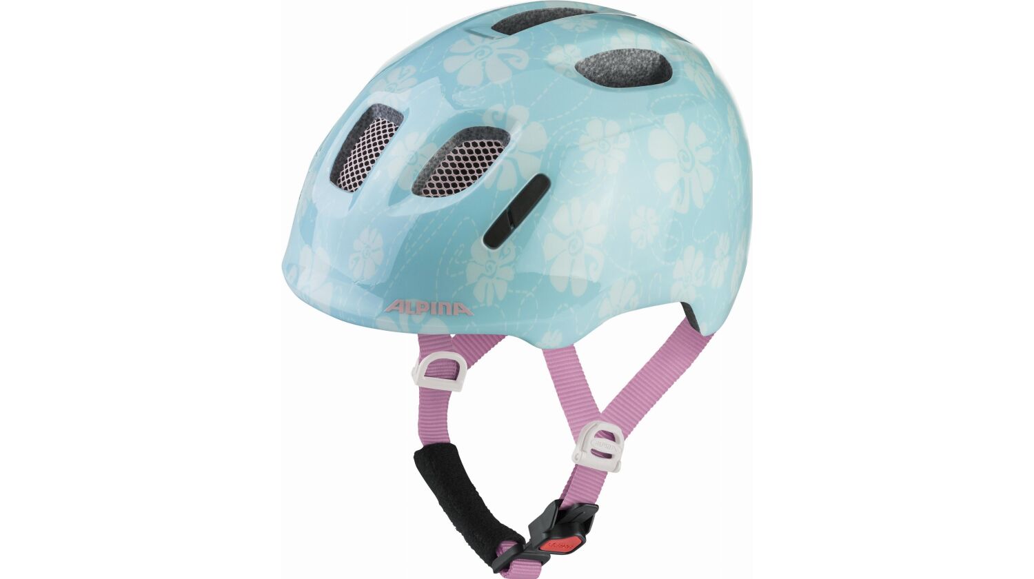 Alpina Ximo 2 Kinder-Helm aqua-rose flower gloss