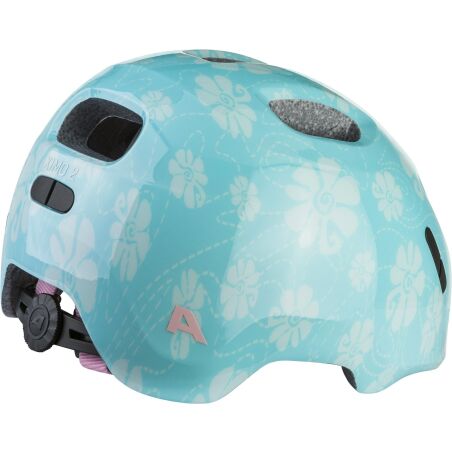 Alpina Ximo 2 Kinder-Helm aqua-rose flower gloss