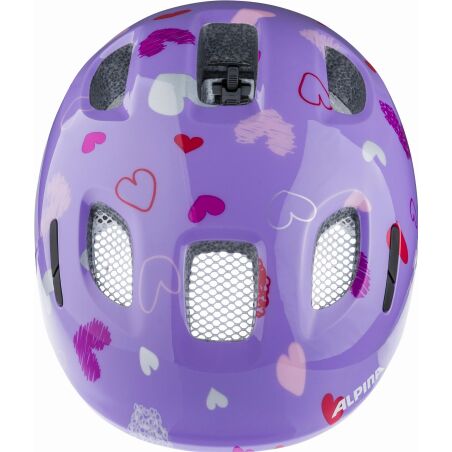 Alpina Ximo 2 Kinder-Helm purple hearts gloss
