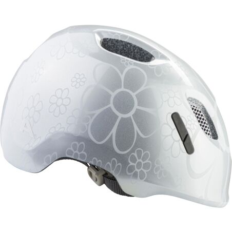 Alpina Ximo 2 Kinder-Helm silver flower gloss