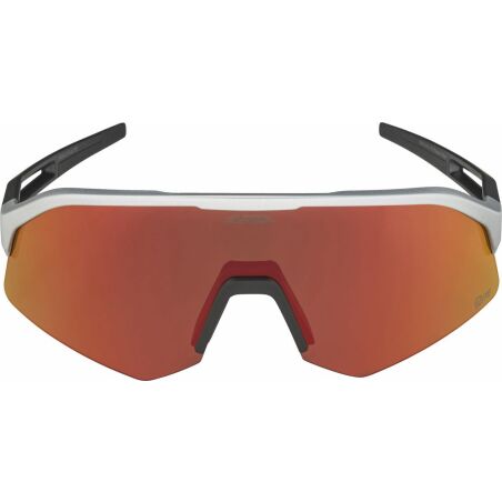 Alpina Sonic HR Q-Lite Sportbrille aluminium/mirror red...