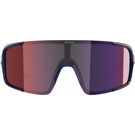 Alpina Lumin Sportbrille black-purple matt/mirror pink...