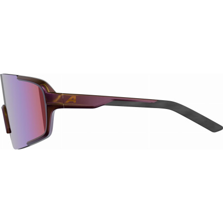 Alpina Lumin Sportbrille black-purple matt/mirror pink one size