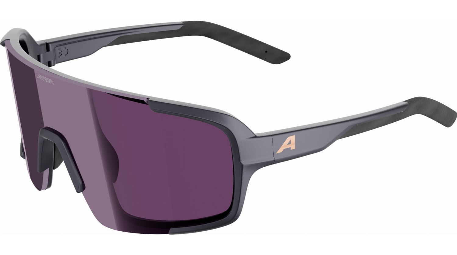 Alpina Lumin Sportbrille gun-metal matt/pink one size