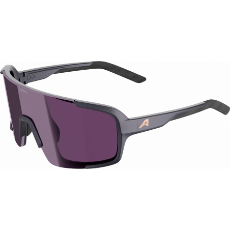 Alpina Lumin Sportbrille gun-metal matt/pink one size