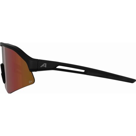 Alpina Sonic HR M Q-Lite Sportbrille black matt/mirror red one size