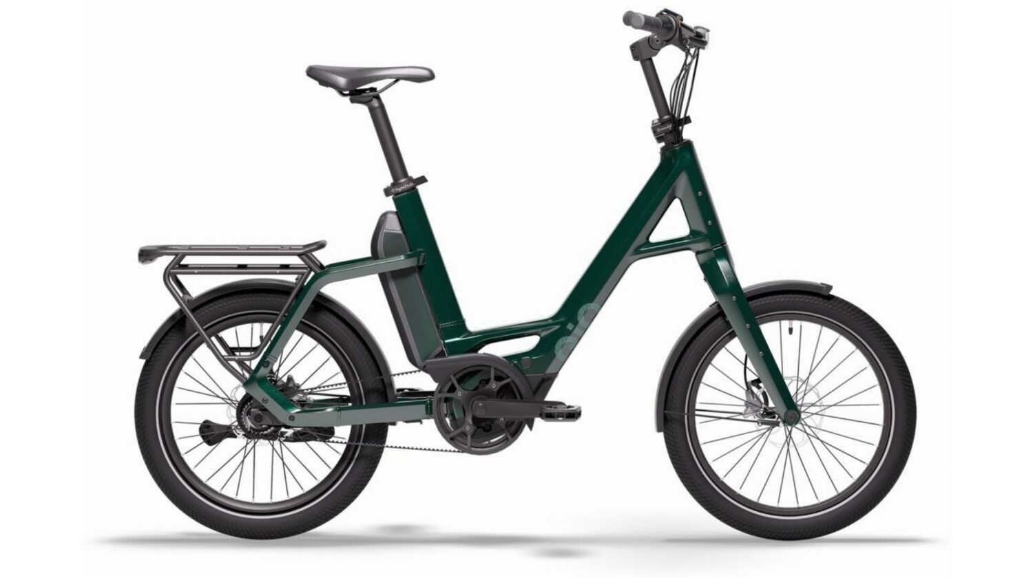 QiO Compact P5 545 Wh E-Kompaktrad 20" forest green 48 cm