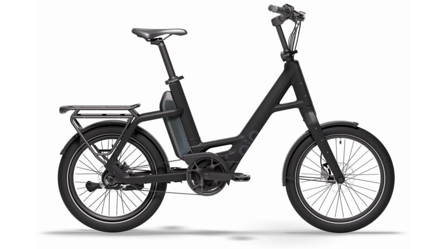 QiO Compact P5 545 Wh E-Kompaktrad 20" night black matt 48 cm