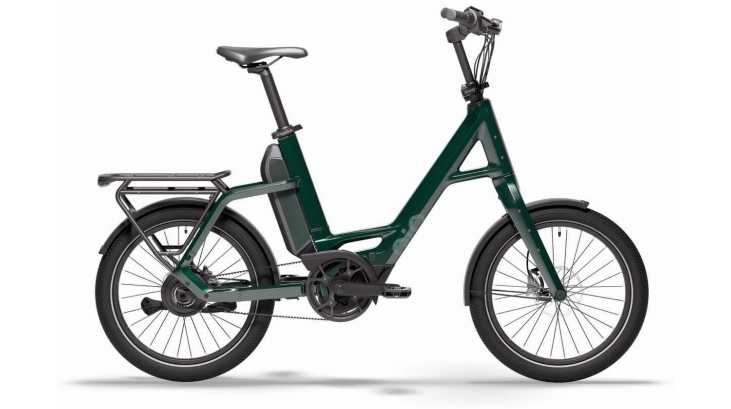 QiO Compact PE Enviolo TR 545 Wh E-Kompaktrad 20" forest green 48 cm
