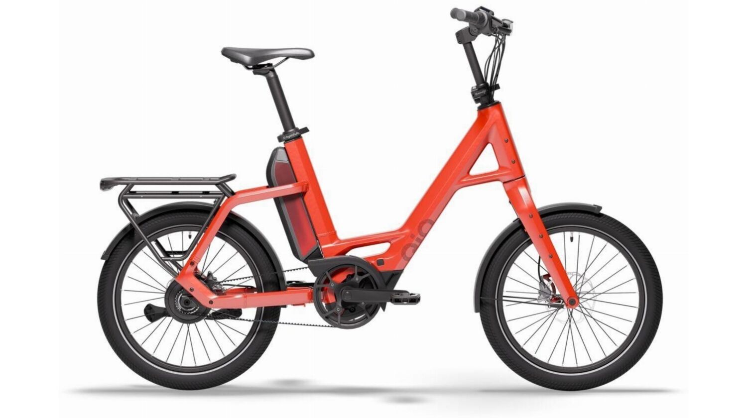 QiO Compact PE Enviolo TR 545 Wh E-Kompaktrad 20" imola red 48 cm