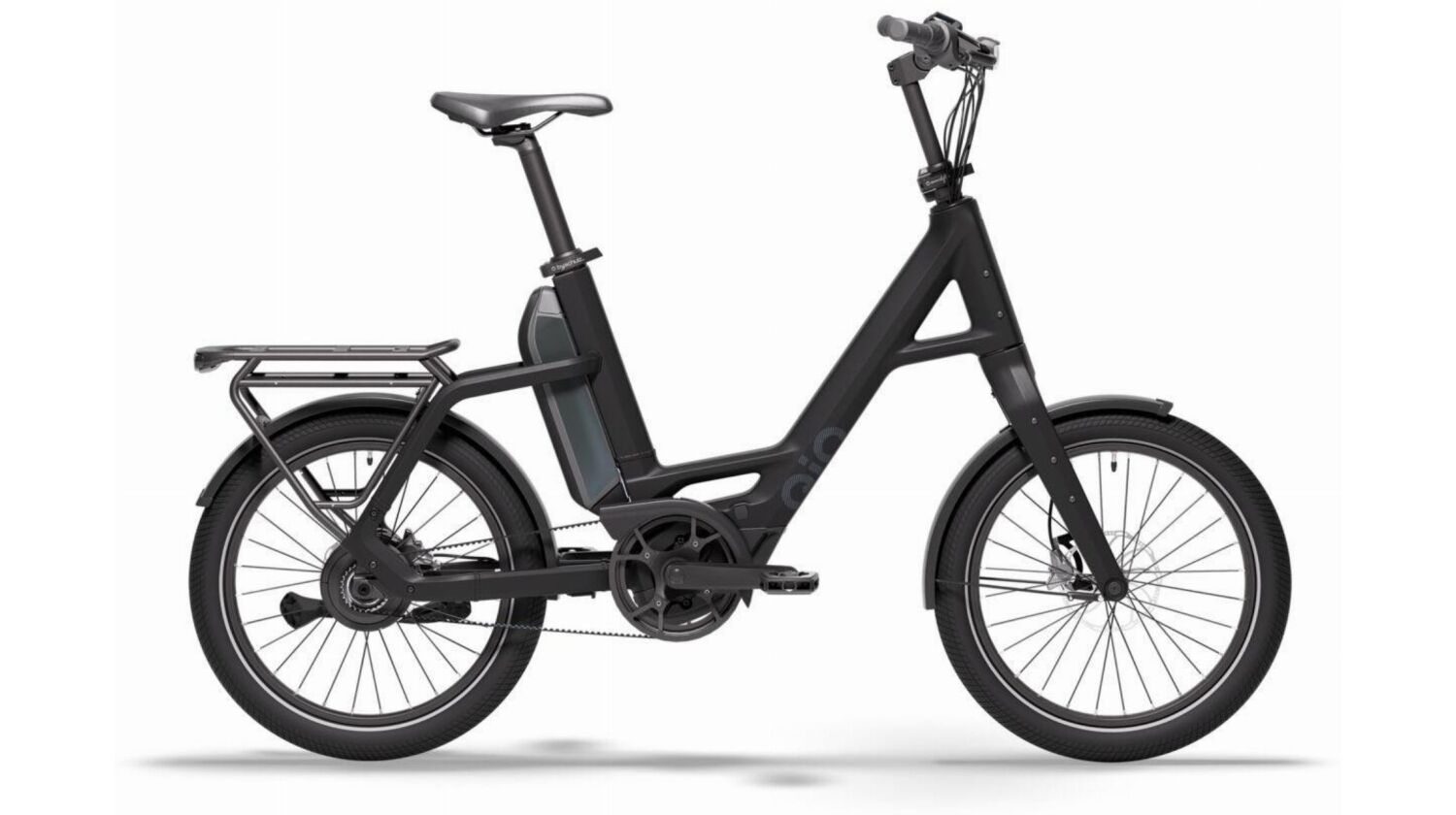 QiO Compact PE Enviolo TR 545 Wh E-Kompaktrad 20" night black matt 48 cm