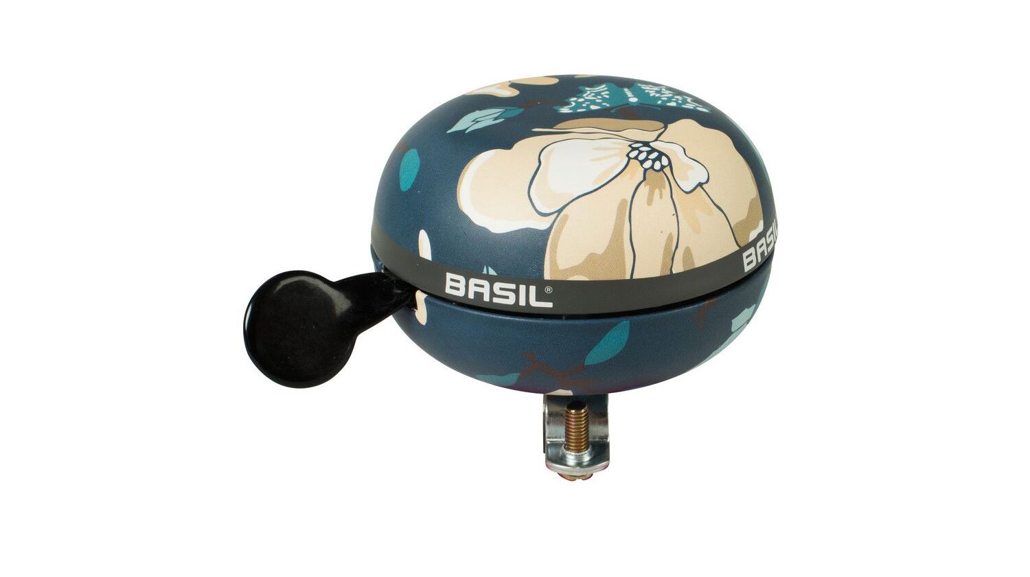 Basil Ding Dong Glocke Magnolia, teal blue, Metall, Ø80mm