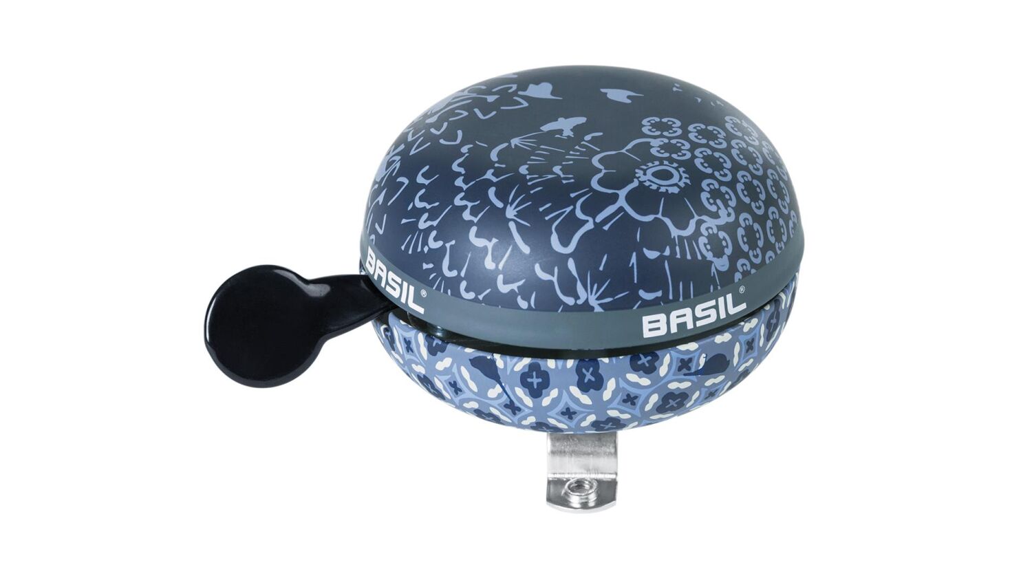Basil Ding Dong Glocke  Bohème indigo blau, Metall, Ø80mm #1