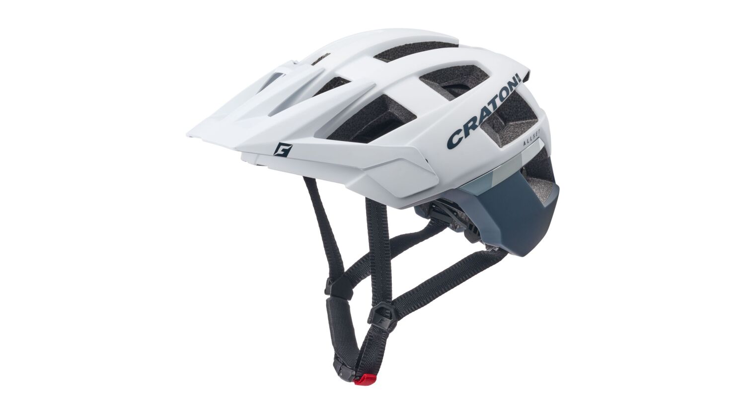 Cratoni AllSet MTB-Helm white matt