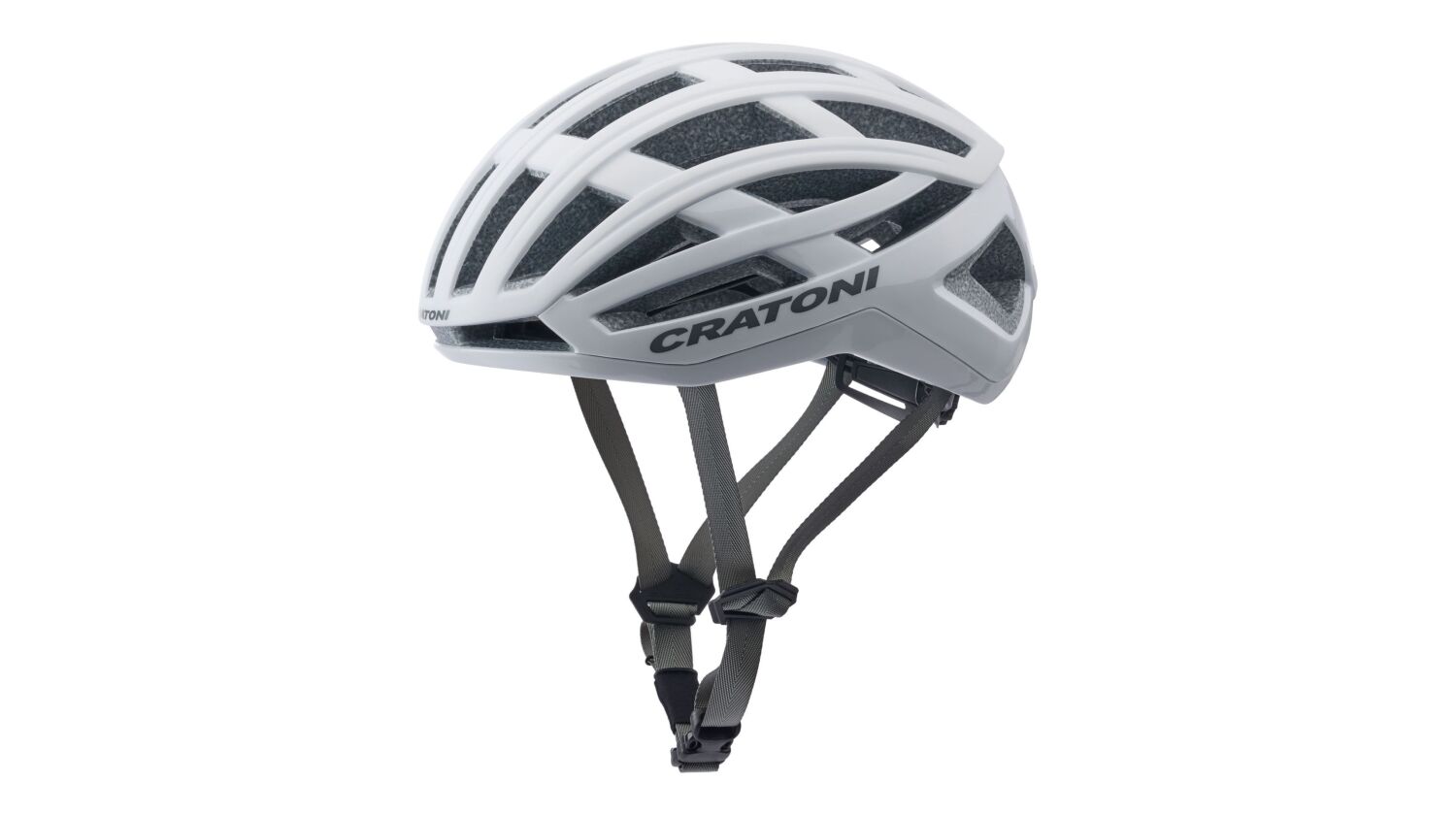 Cratoni C-AirLite Rennrad-Helm white matt-glossy