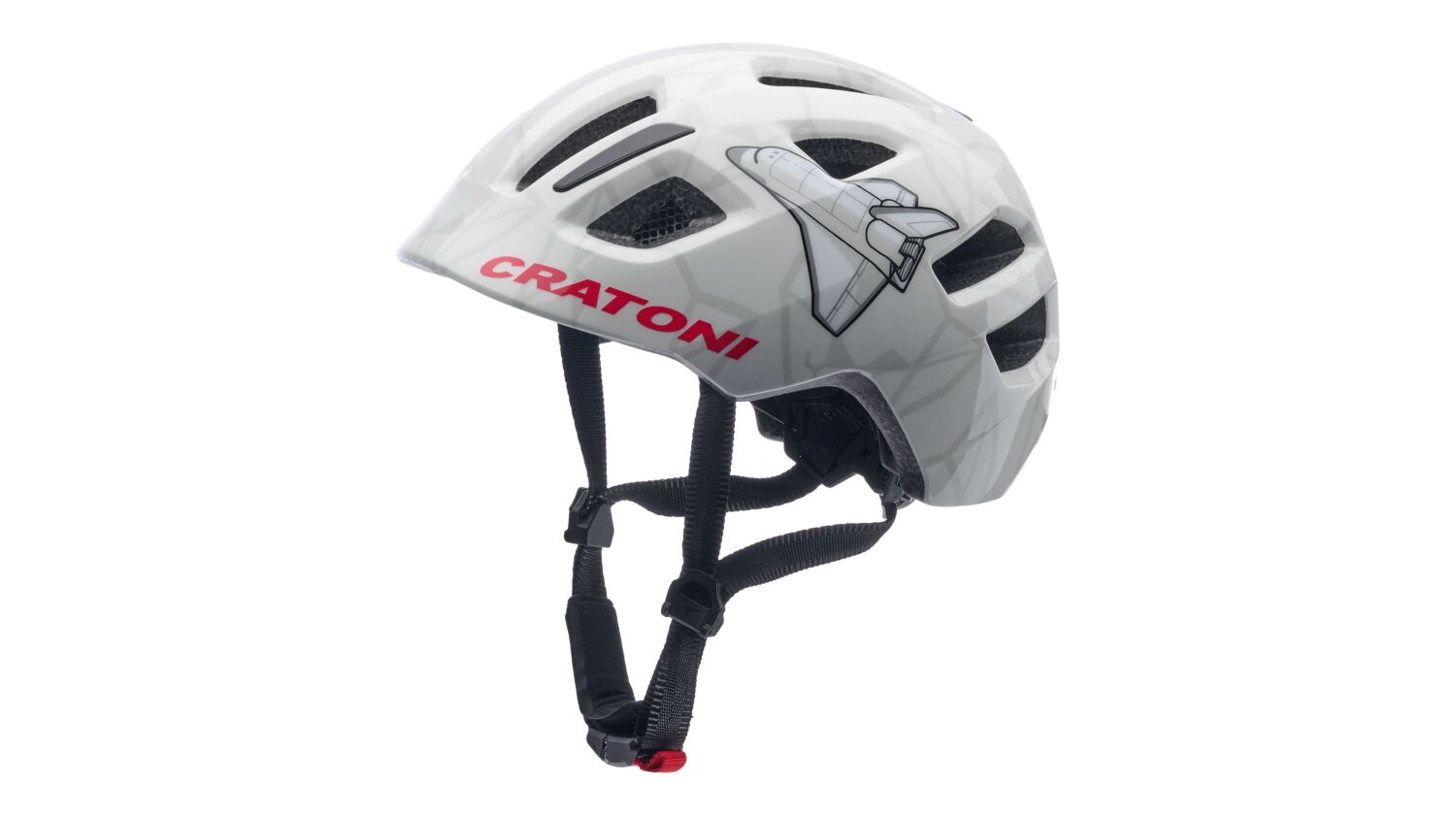 Cratoni Maxster Kinder-Helm rocket grey glossy