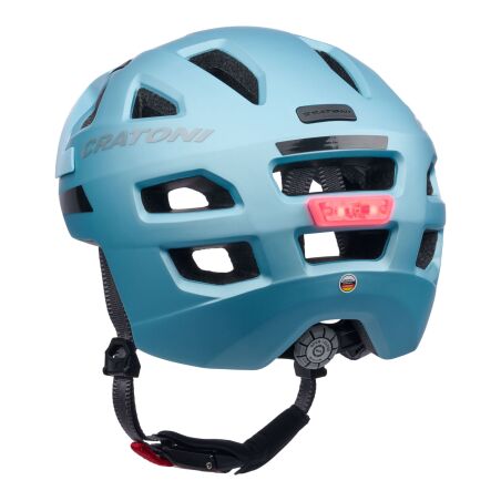 Cratoni Maxster Pro Kinder-Helm metallic-blue matt