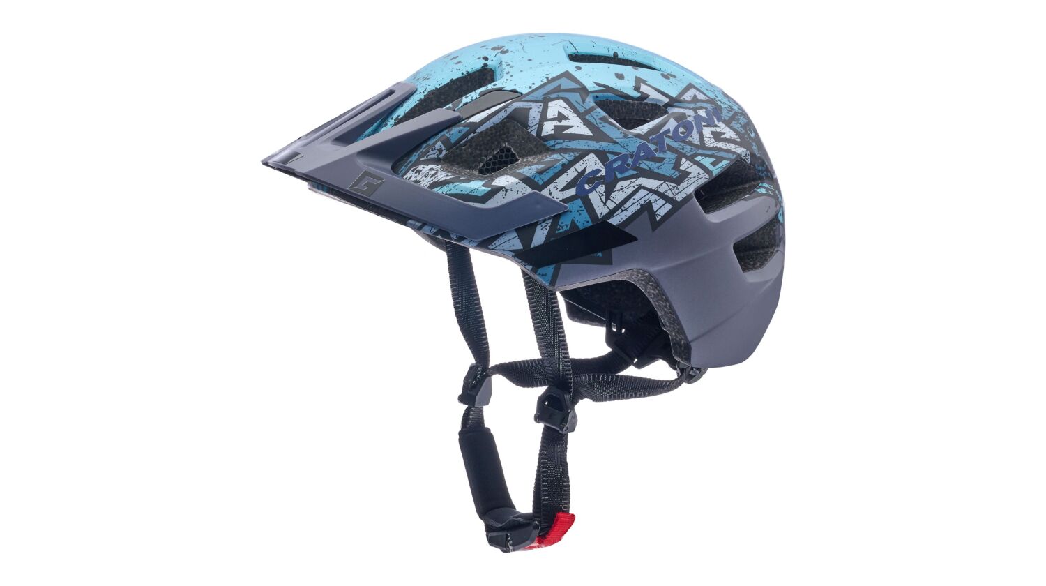 Cratoni Maxster Pro Kinder-Helm wild-blue matt S/M (51-56 cm)