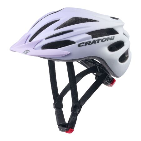 Cratoni Pacer Jr. Kinder-Helm lavender-white matt